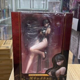 開封品 Union Creative Kuro China-San Black China Dress Hyabusa Illustration 黑色旗袍醬 黑旗袍小姐