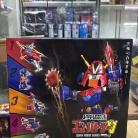 開封品 Kidslogic Super Robot Series Mecha Nations Series MN013 ChoDenji Robo Combattler V 超力電磁俠 五機合體