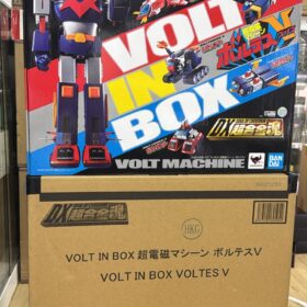 開封品 Bandai DX Soul Of Chogokin Volt In Box Voltes V Volt Machine V型電磁俠 DX超合金魂 菠蘿5號 超巨大機械人本體 加 大鳥島基地 武器庫台座