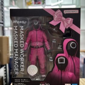 全新 Bandai S.H.Figuarts Shf Masked Worker Masker Manager Squid Game 魷魚遊戲 蒙面工作人員 蒙面管理者