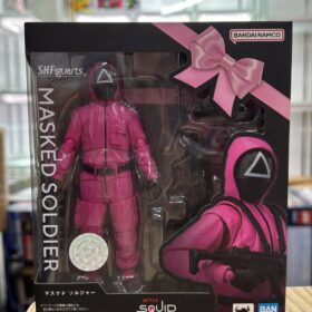 全新 Bandai S.H.Figuarts Shf Masked Soldier Squid Game 魷魚遊戲 蒙面士兵