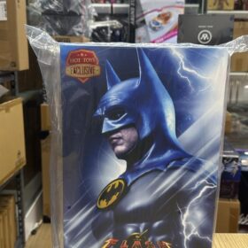 全新 Hottoys MMS834 The Flash Batman Blue And Grey Suit 閃電俠 蝙蝠俠 蝙蝠裝藍灰戰衣