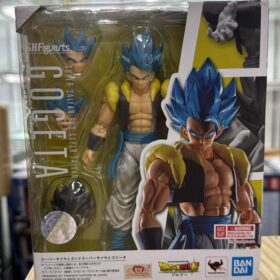 全新 Bandai S.H.Figuarts Shf Super Saiyan God Super Saiyan Gogeta Dragon Ball DragonBall 龍珠 藍神 藍髮 格比達