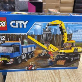 全新 Lego 60075 Demolition Excavator and Truck City 城市系列