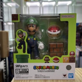 全新 Bandai S.H.Figuarts Shf Luigi Super Mario Bros 超級瑪利奥 孖寶兄弟 綠色 路易吉 任天堂