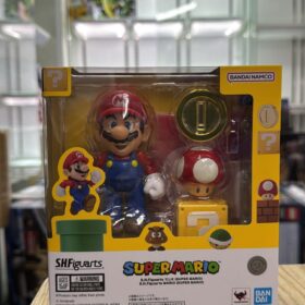 全新 Bandai S.H.Figuarts Shf Mario Super Mario Bros 超級瑪利奥 孖寶兄弟 紅色 瑪利奥 任天堂