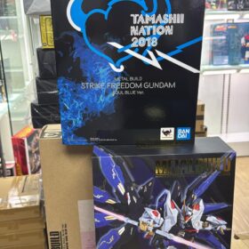 開封品 Bandai Metal Build Strike Freedom Gundam Soul Blue 突擊自由高達 自由高達 機動戰士 高達