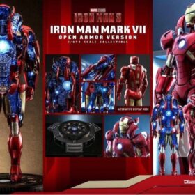 全新 Hottoys DS004 Ironman Mark 7 MK 7 Open Armor Edition Version 鐵甲奇俠 鋼鐵人 鋼鐵俠