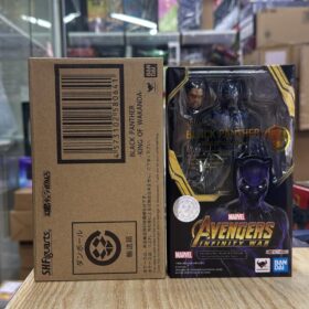 開封品 Bandai S.H.Figuarts Shf Black Panther King Of Wakanda 黑豹 復仇者聯盟 終局之戰
