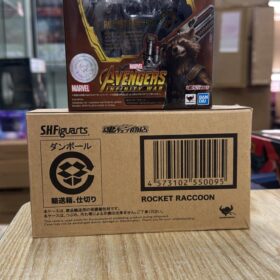 開封品 Bandai S.H.Figuarts Shf Rocket Raccoon Avengers Infinity War 火箭浣熊 復仇者聯盟 無限之戰