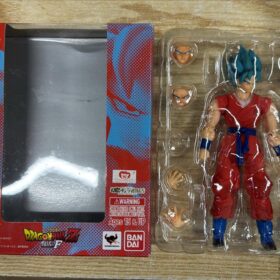 開封品 缺件 Bandai S.H.Figuarts Shf Son Gokou God Super Saiyan Dragon Ball Dragonball 龍珠 七龍珠 復活的F 孫悟空