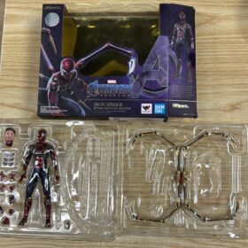 開封品 缺件 Bandai S.H.Figuarts Shf Iron Spider Final Battle Edition Avengers Endgame 鋼鐵蜘蛛俠 蜘蛛俠 復仇者聯盟 無限之戰