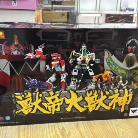 全新 Bandai Soul Of Chogokin GX-72 Megazord & GX-78 Dragon Caesar 超合金魂 恐龍戰隊 大獸神 龍王凱撒 獸帝大獸神