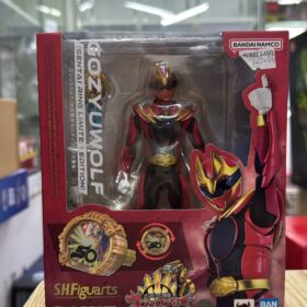 全新 Bandai S.H.Figuarts Shf Gozyuwolf Sentai Ring Limited Edition Gozyu Wolf No.1 豪獸者 豪獸狼 初回附特典