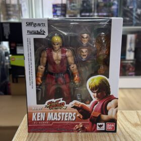 開封品 Bandai S.H.Figuarts Shf No.7 Ken Masters Street Fighter 街頭霸王 阿健 07 街霸