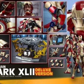Hottoys QS008 DX Ironman Mark 42 MK 42