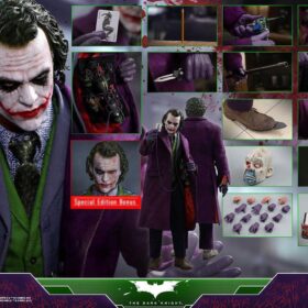 全新 Hottoys QS010 SP The Dark Knight The Joker Special Edition 蝙蝠俠 黑暗騎士 小丑 特別版