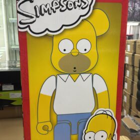 開封品 Medicom Toy Bearbrick Be@rbrick 1000% Homer Simpson The Simpsons 辛普森