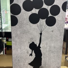 開封品 Medicom Toy Bearbrick Be@rbrick 1000% Flying Balloon Girl 氣球女孩