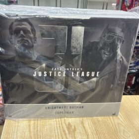 全新 Hottoys TMS038 Justice League Knightmare Batman And Superman Set 蝙蝠俠 沙漠蝙蝠俠 入魔 黑超人 惡夢 超人 黑色戰袍