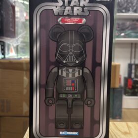 開封品 Medicom Toy Bearbrick Be@rbrick 400% 400 Darth Vader Star Wars Starwars 星球大戰 星戰 黑武士 電鍍