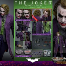 全新 Hottoys DX33AE The Joker Artisan Edition The Dark Knight Trilogy 植髮版 小丑