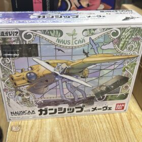 全新 Bandai Nausicaa Of The Valley Of The Wind Galleria Gunship With Mehve 風之谷 砲艇 滑翔翼 想造畫廊系列 宮崎駿