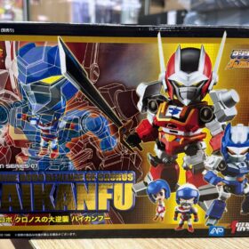 開封品 手型已斷 缺人仔替換頭髮 Action Toys ES-Gokin Series ES-07 Machine Robo Revenge Of Cronos Baikanfu ES合金 天威勇士 倍工功 功夫漢 劍龍 劍狼 阿龍 羅姆 蓮娜