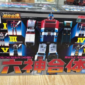 開封品 Bandai Soul Of Chogokin GX-40R Godmars Robot 超合金魂 六神合體 超級機械人大戰