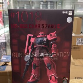 開封品 Bandai Gundam Fix Figuration Metal Composite GFFMC Fix 1018 MS-06S Zaku II 紅渣 渣古 機動戰士 高達