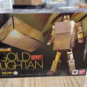 開封品 Bandai Soul Of Chogokin GX-32G24 Gold Lightan 超合金魂 黃金戰士 黃金俠 24K金