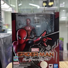 開封品 Bandai S.H.Figuarts Shf Spiderman Spider-Man Spider Man Upgraded Suit Far From Home Ver 蜘蛛俠 決戰千里 紅黑戰衣