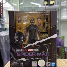 開封品 Bandai S.H.Figuarts Shf Spiderman Spider-Man Spider Man Black Gold Suit No Way Home 蜘蛛俠 不戰無歸