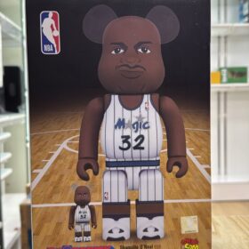 開封品 Medicom Toy Bearbrick Be@rbrick 400% 100% Shaquille O Neal NBA 奧尼爾