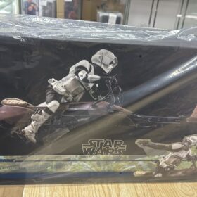 全新 Hottoys MMS612 Scout Trooper And Speeder Bike Star Wars Starwars 星球大戰 星戰 絕地大反攻 帝國偵察兵＆反重力機車