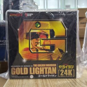 全新 Action Toys DX ES-Gokin Series The Golden Warrior Gold Lightan 24K ES合金 黃金戰士 黃金俠 24k金版