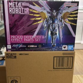 全新 Bandai Metal Robot Spirits Proud Defender & Effect Parts Set Gundam Seed Destiny Gundam Robot魂 突擊自由高達 全能自由高達 二式 榮耀捍衛者特效背包 機動戰士 高達
