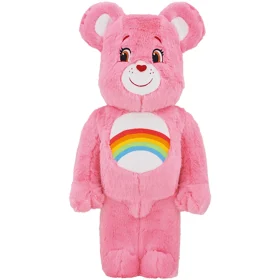 全新 Medicom Toy Be@rbrick Bearbrick 1000% Cheer Bear Costume Ver Care Bear Pink 愛心熊
