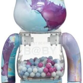開封品 Medicom Toy Be@rbrick Bearbrick 1000% My First Baby Marble Ver 雲石