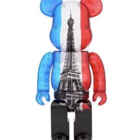 開封品 Medicom Toy Be@rbrick Bearbrick 1000% Eiffel Tower Tricolor Ver 艾菲爾鐵塔 巴棃鐵塔