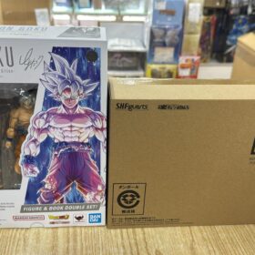 Bandai S.H.Figuarts Shf Son Goku Ultra Instinct Toyotarou Edition Book Double Set Dragon Ball Dragonball
