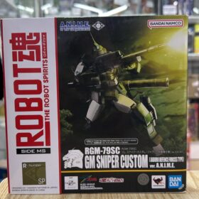 全新 Bandai Robot Spirits Robot RGM-79SC GM Sniper Robot魂 機動戰士 吉姆 狙擊型特裝