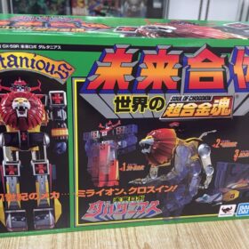 全新 Bandai Soul Of Chogokin GX-59R Mirai Robot Daltanious 超合金魂 未来合體 金毛獅王