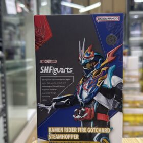 開封品 Bandai S.H.Figuarts Shf Kamen Rider Fire Gotchard Steamhopper 幪面超人 烈焰 葛查多