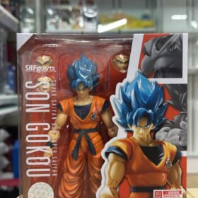 全新 Bandai S.H.Figuarts Shf Super Saiyan God Super Saiyan Son Goku Son Gokou Dragon Ball Dragonball 龍珠 藍髮悟空 孫悟空