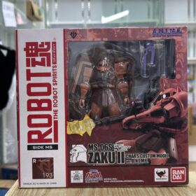 開封品 Bandai Robot Spirits Robot 193 MS-06S Zaku II Char’s Custom Model Robot魂 機動戰士 高達 夏亞 馬沙 紅彗星