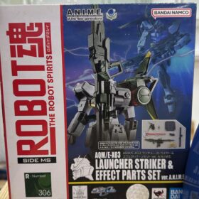 開封品 Bandai Robot Spirits Robot 306 AQM/E-X03 Lanucher Striker Effect Parts Set Robot魂 突擊高達 炮裝背包 機動戰士