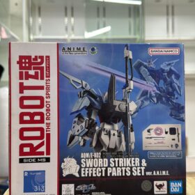 開封品 Bandai Robot Spirits 313 AQM/E-X02 Sword Striker & Effect Parts Set Ver Seed Robot魂 機動戰士 高達 突擊高達 重劍型裝備 特效件套裝