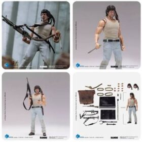 全新 Hiya 1/12 John Rambo First Blood 史泰龍 約翰 蘭保 第一滴血