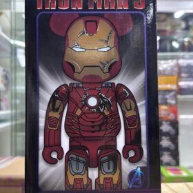 全新  2 Medicom Toy Bearbrick Be@rbrick 400% Ironman Mark 7 MK 7 Infinity Saga 鋼鐵人 鋼鐵俠 鐵甲奇俠